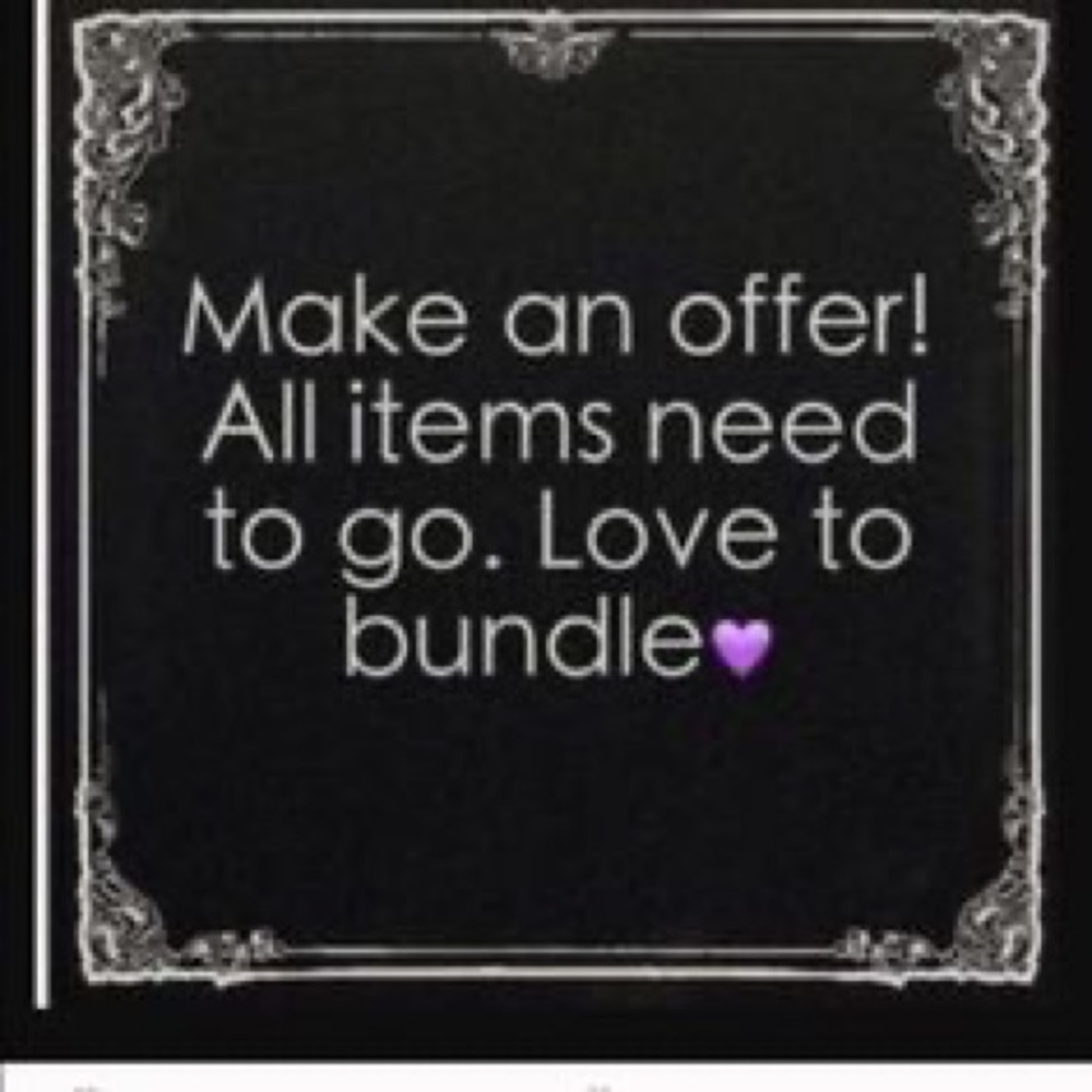 Trying to empty my closet! Buy now!